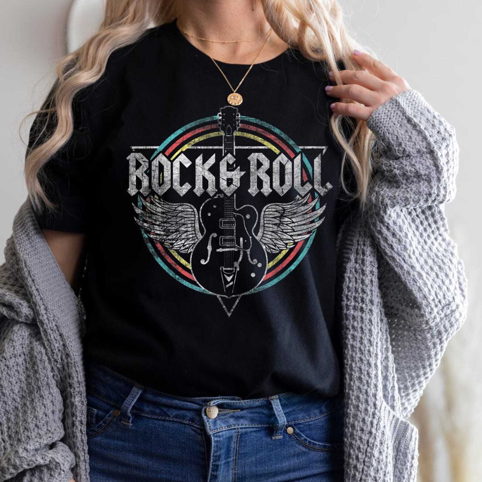 Rock And Roll Shirt, Rock Band Shirt